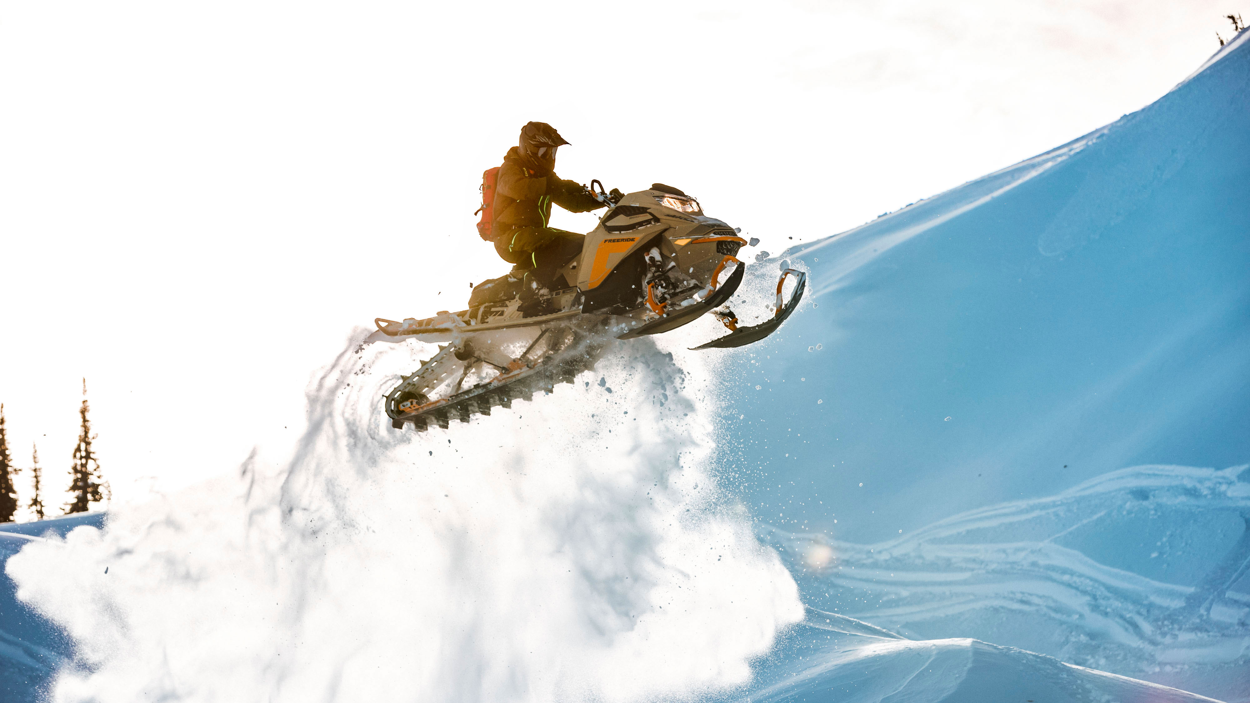 Backcountry riding with 2022 Ski-Doo Freeride