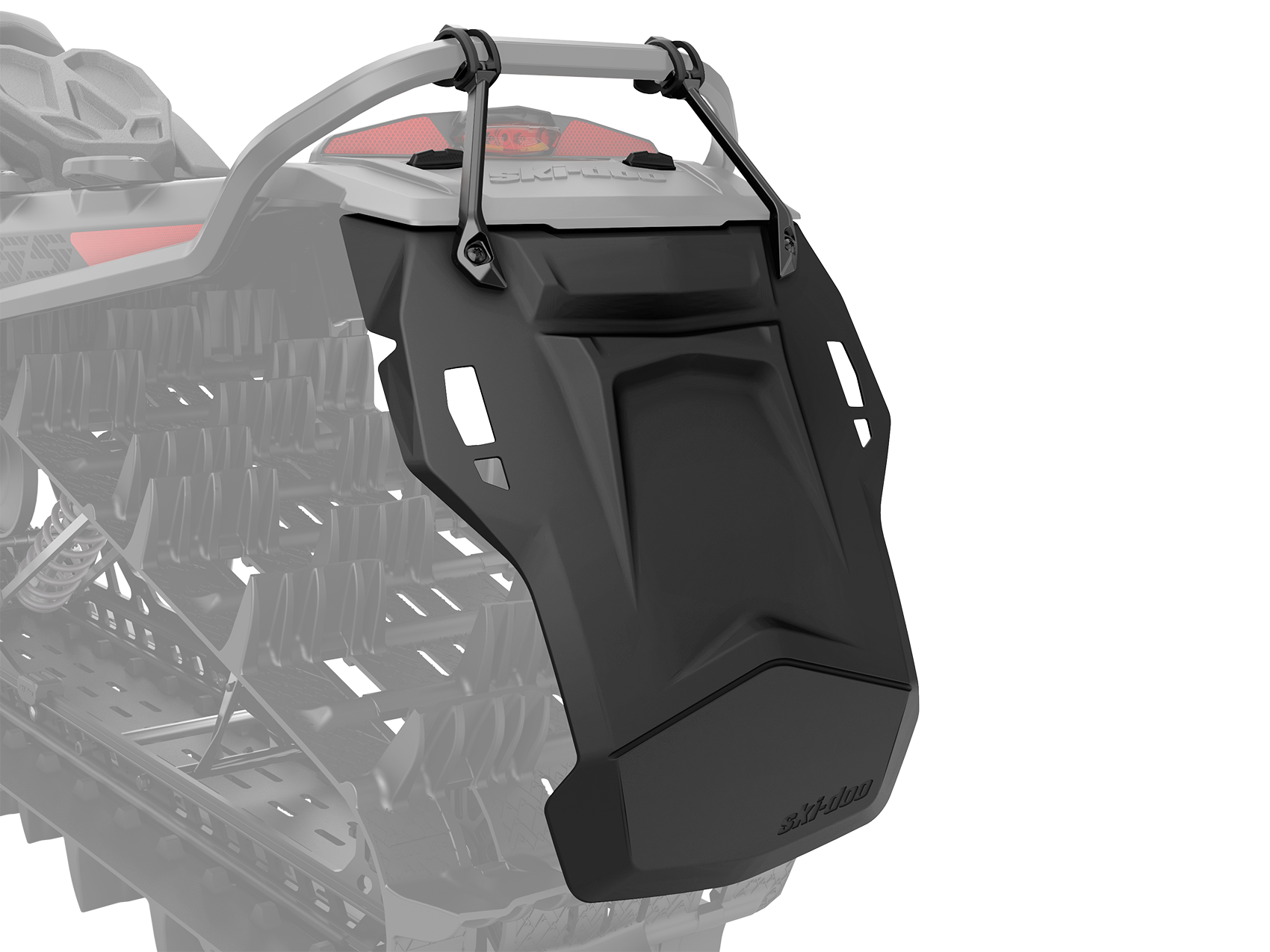 LinQ Lightweight snowflap extension for snowmobile
