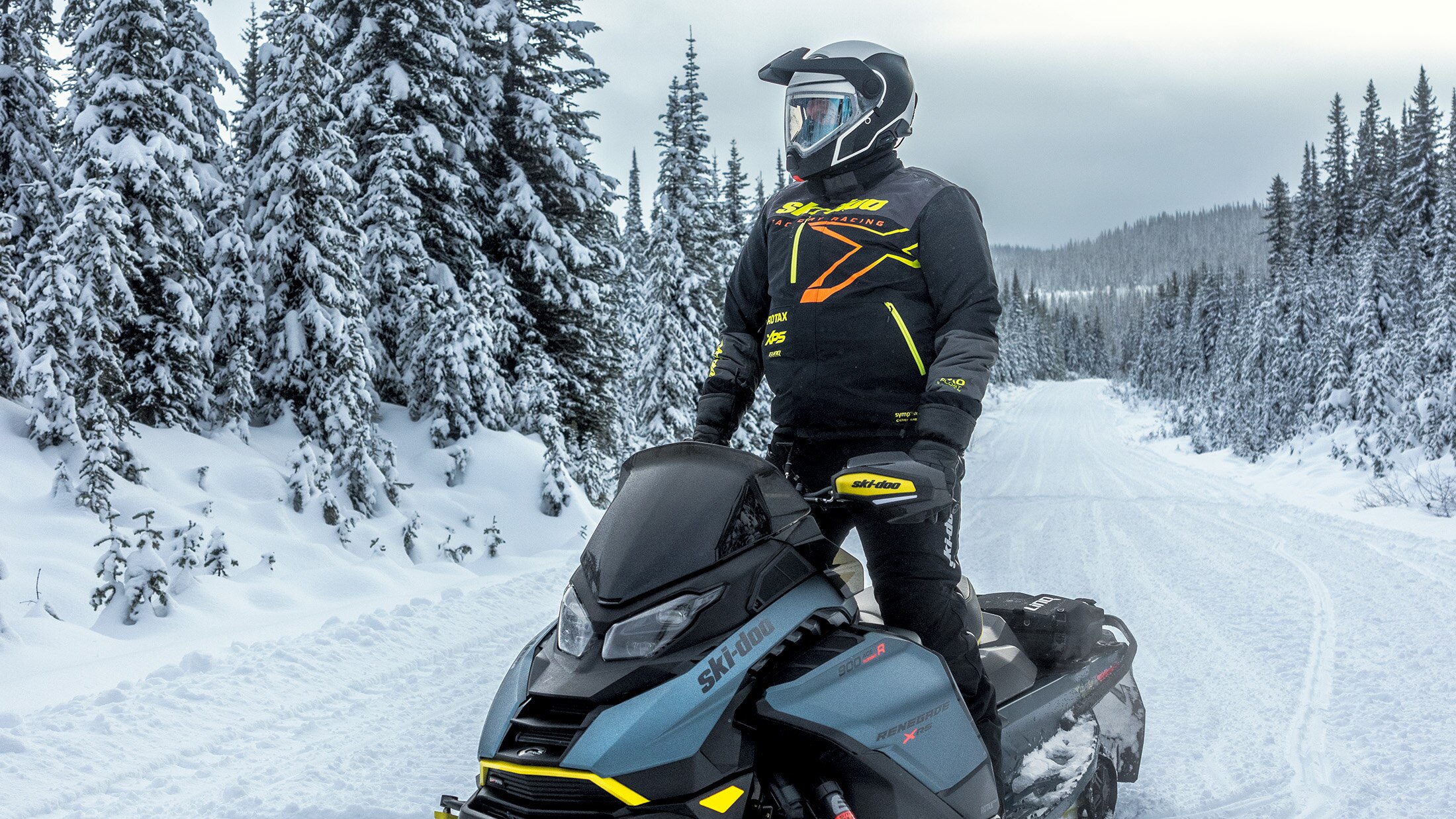 Ski-Doo Vasa snowmobile gear collection