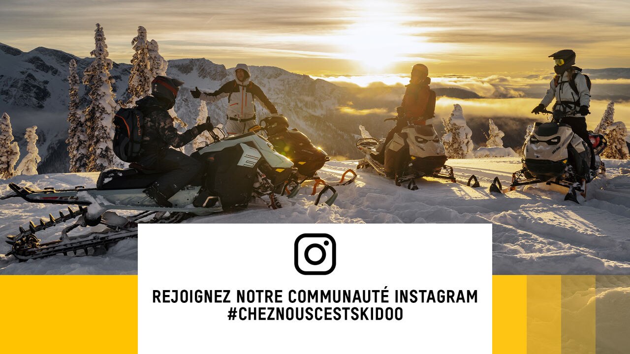 Communauté Instagram Ski-Doo