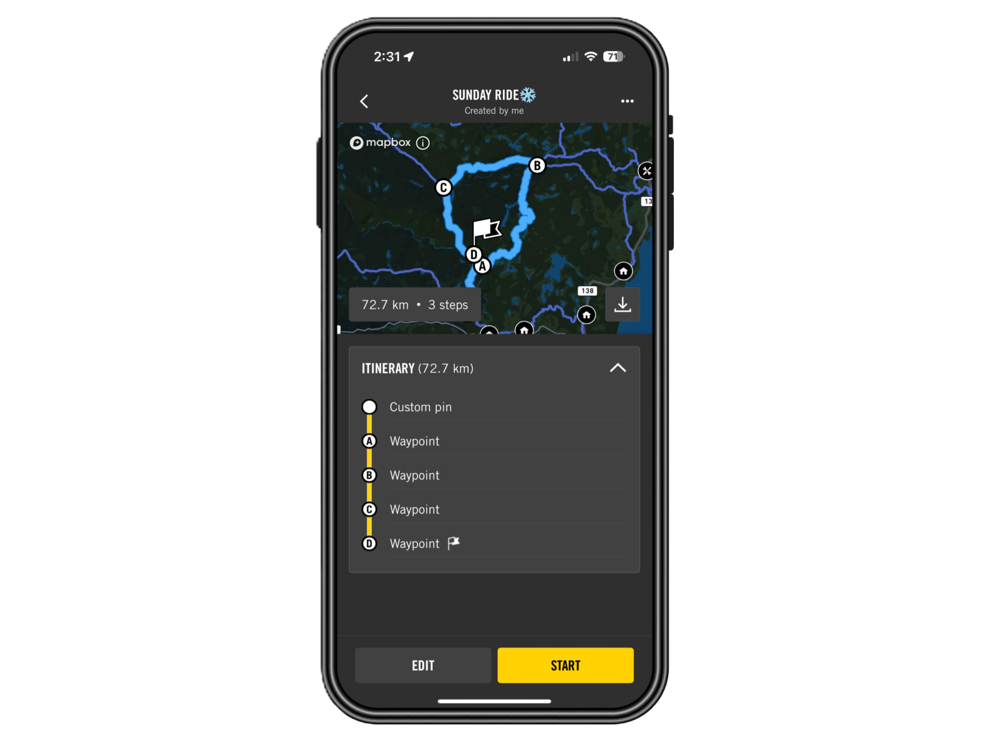 Plan your itineraries with BRP GO!