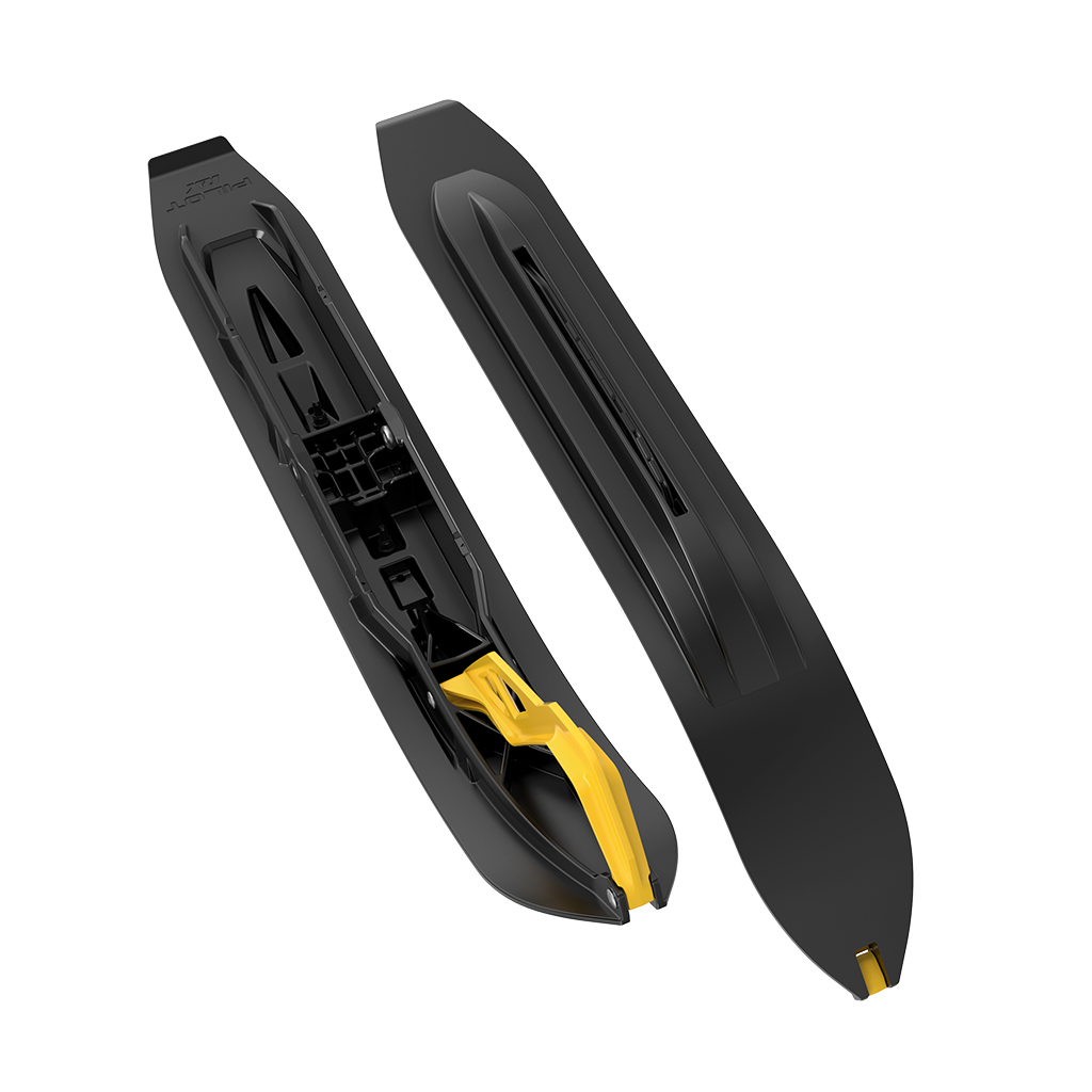 Pilot RX Skis of the Ski-Doo MXZ snowmobile