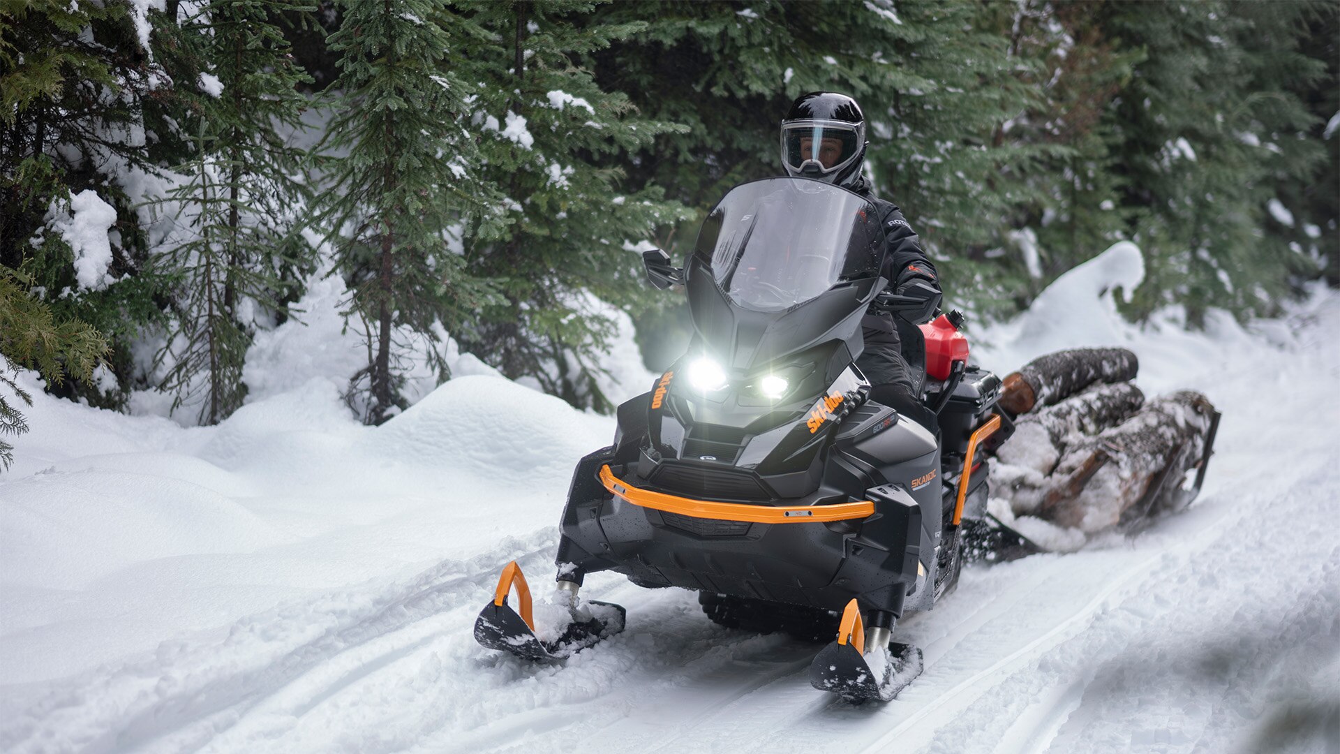 スノーモービル　skidoo SKI-MY27-U-SKAN-LE-600RR-E-TEC