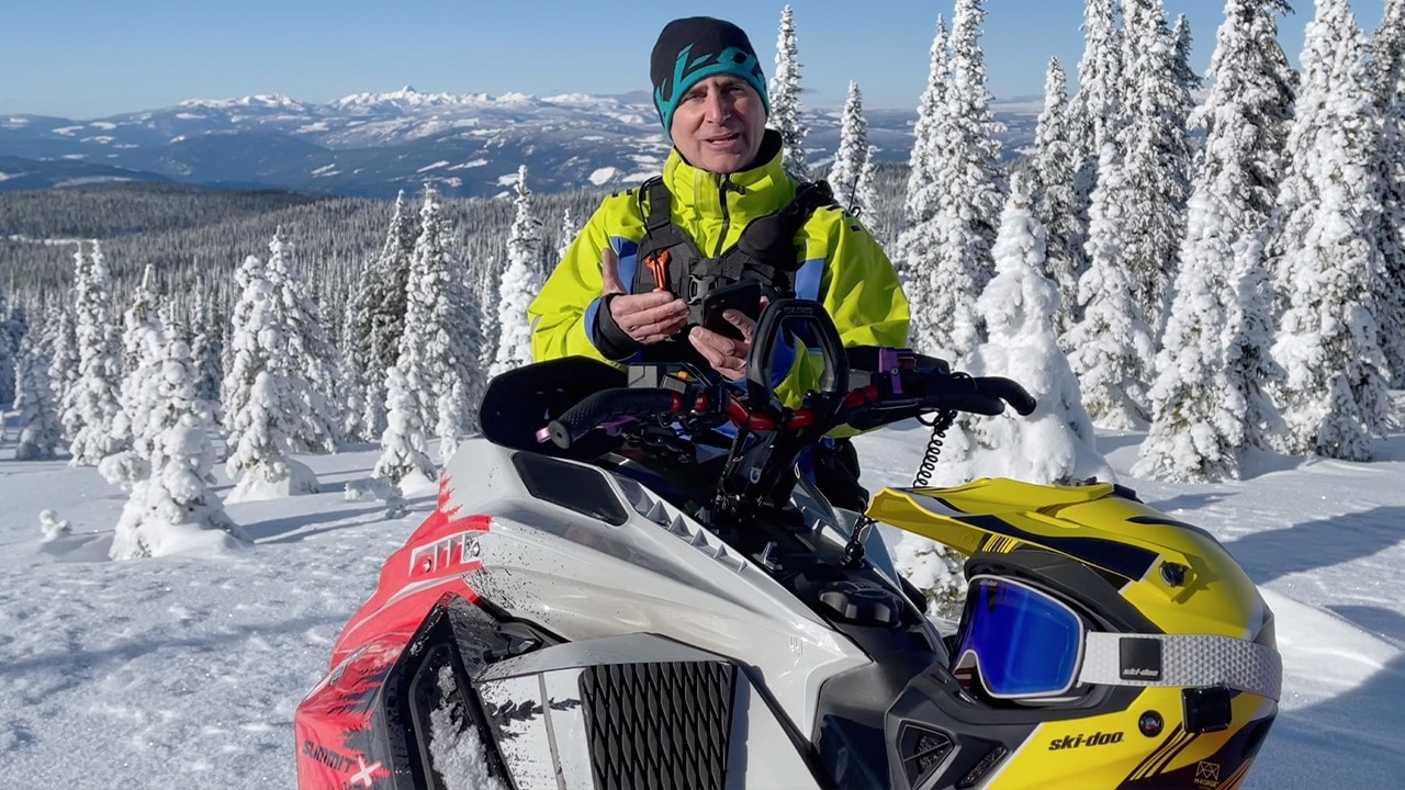 Where can you ride a snowmobile?