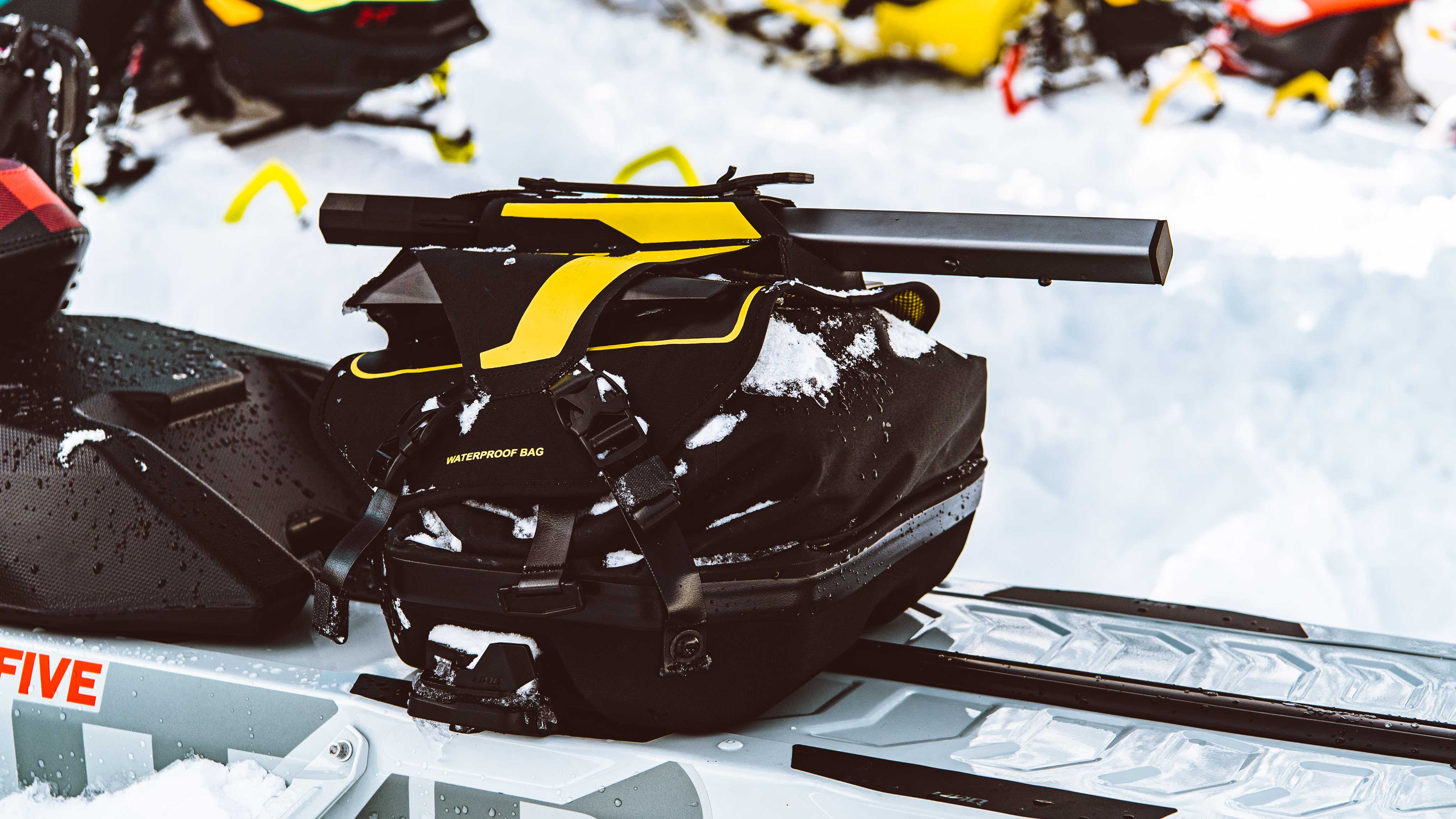 Ski-Doo with essential accessories