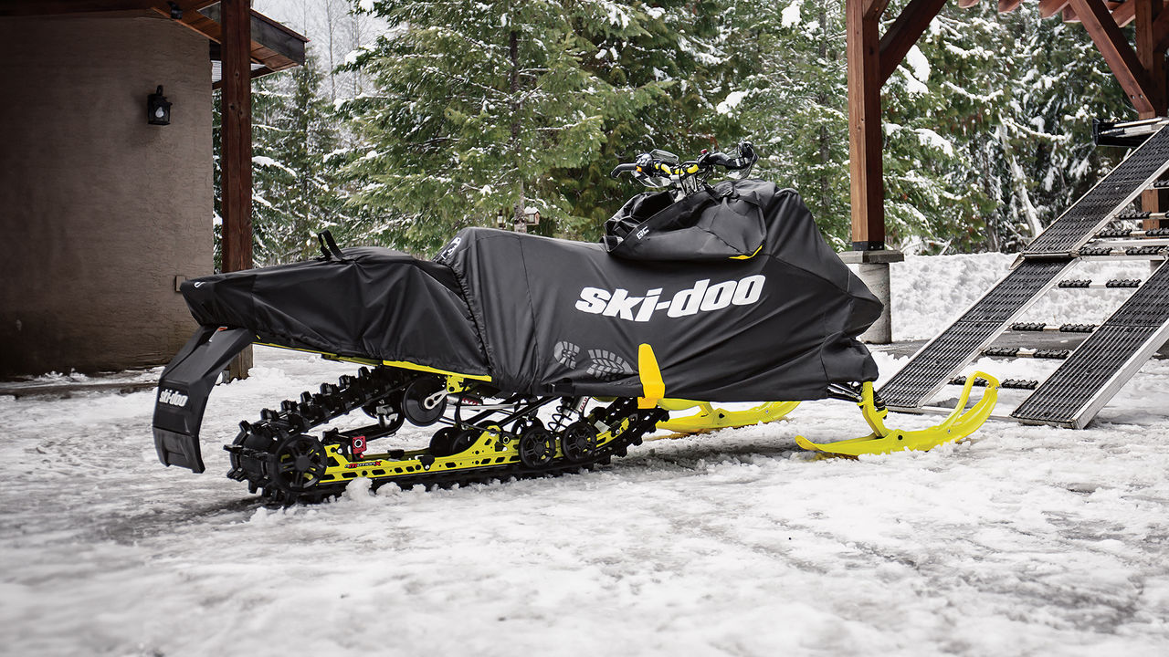 Ski-Doo branded snowmobile covers