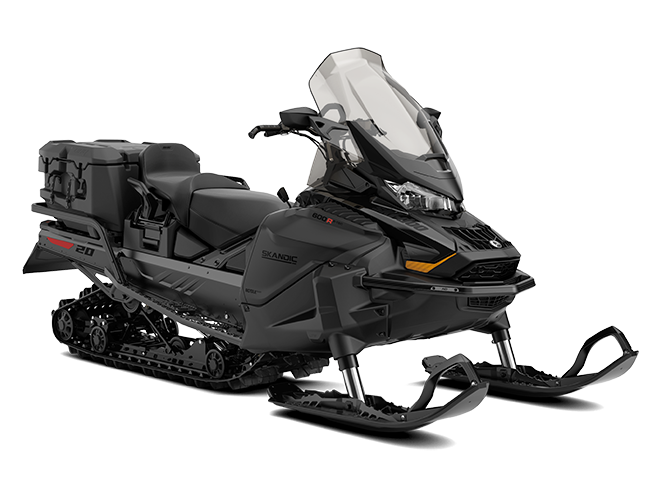 2024年発売のSki-Doo Skandic - Utilityスノーモービル＆スレッド 
