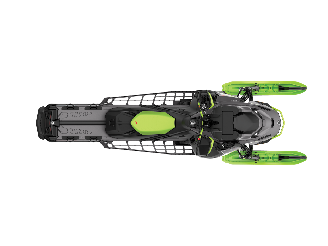 2024年発売のSki-Doo Summit - Deep-Snowスノーモービル＆スレッド 